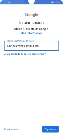 Pulsa Siguiente.