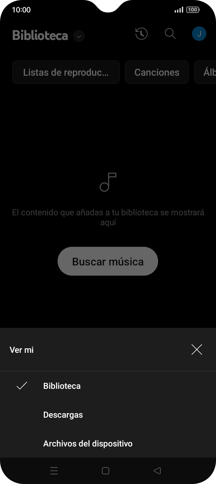 Pulsa la categoría deseada.