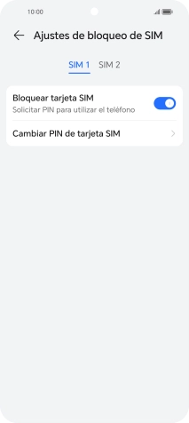 Pulsa el indicador junto a 