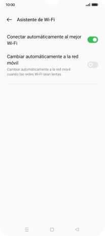Pulsa el indicador junto a 
