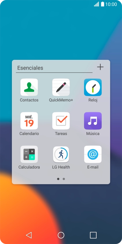 Pulsa Contactos.