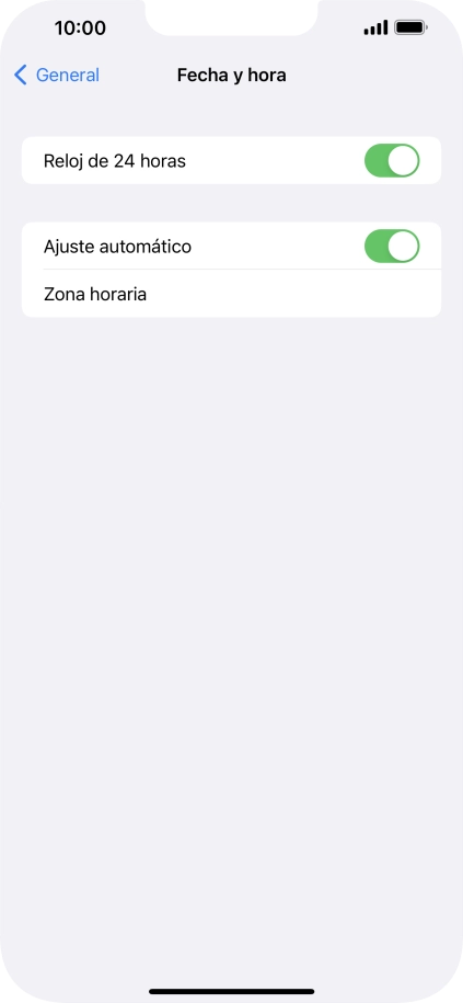 Desliza el dedo hacia arriba desde la parte inferior de la pantalla para terminar y volver a la pantalla de inicio.