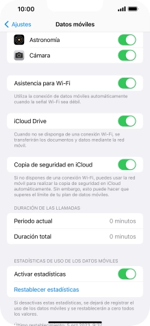Pulsa el indicador junto a 