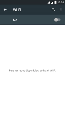 Pulsa el indicador para activar la función.