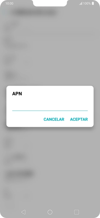 Introduce airtelwap.es y pulsa ACEPTAR.