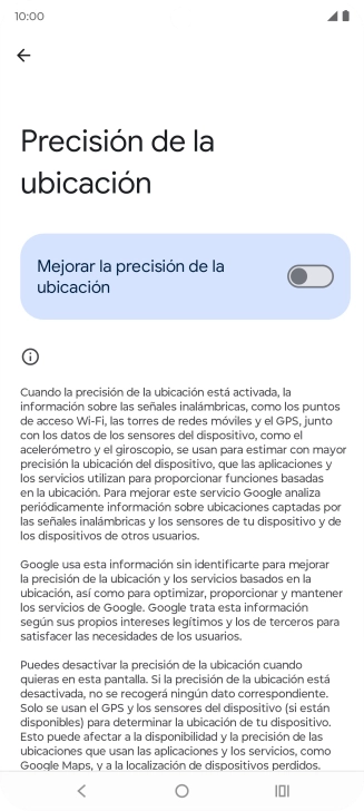Si pulsas el indicador junto a 