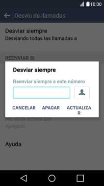 Pulsa APAGAR.