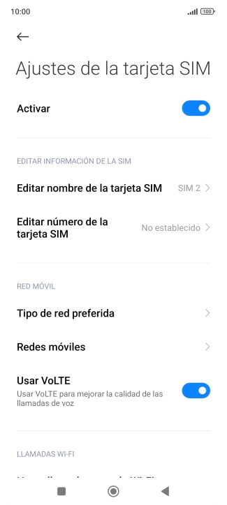 Pulsa el indicador junto a 