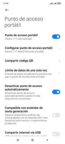 Pulsa la tecla de inicio para terminar y regresar a la pantalla de inicio.
