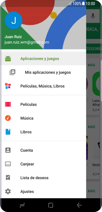 Pulsa Mis aplicaciones y juegos.
