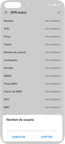 Introduce wap@wap y pulsa ACEPTAR.