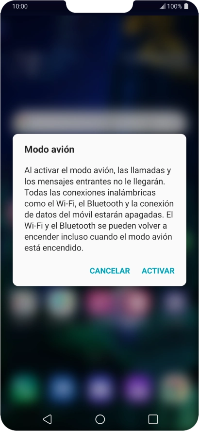 Si activas la función, pulsa ACTIVAR.
