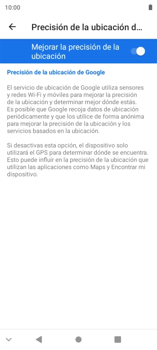 Si pulsas el indicador junto a 