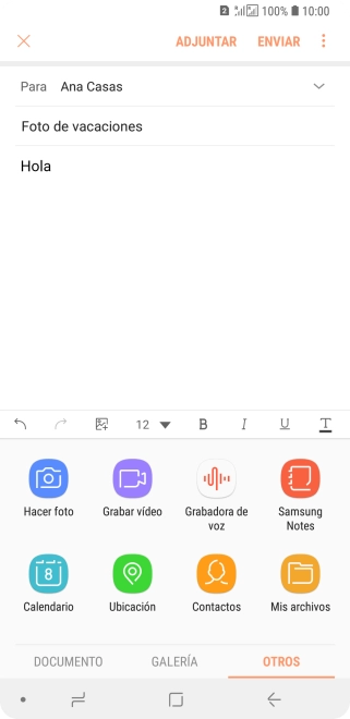 Pulsa Mis archivos y desplázate a la carpeta deseada.