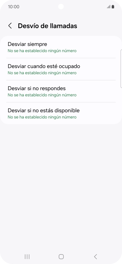 Pulsa la tecla de inicio para terminar y regresar a la pantalla de inicio.