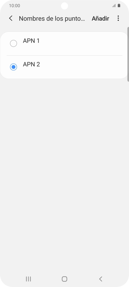 Pulsa la tecla de inicio para terminar y regresar a la pantalla de inicio.