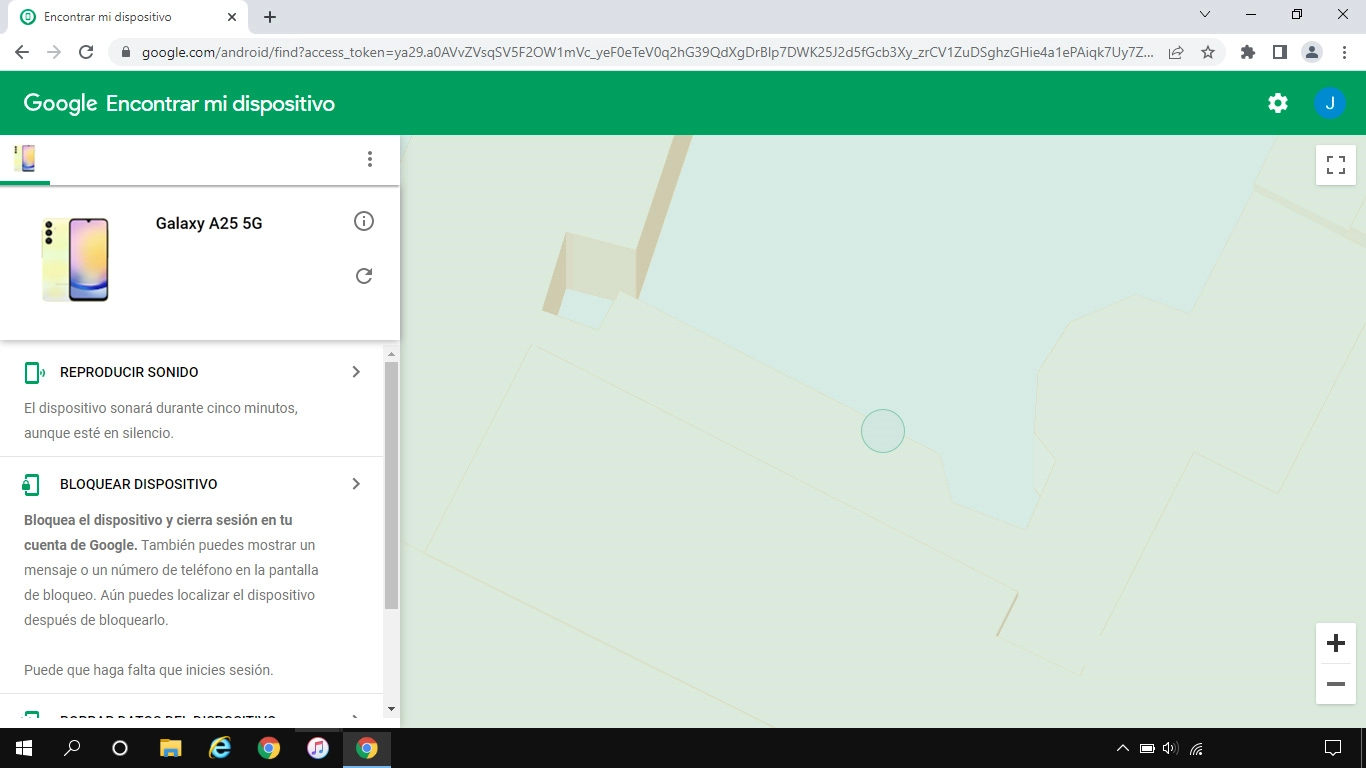 Haz clic en el dispositivo deseado.