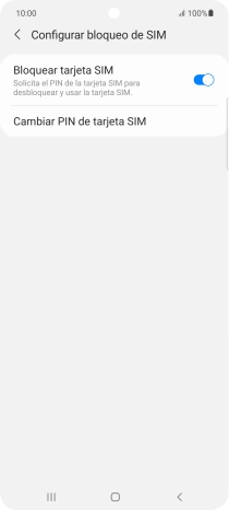 Pulsa el indicador junto a 