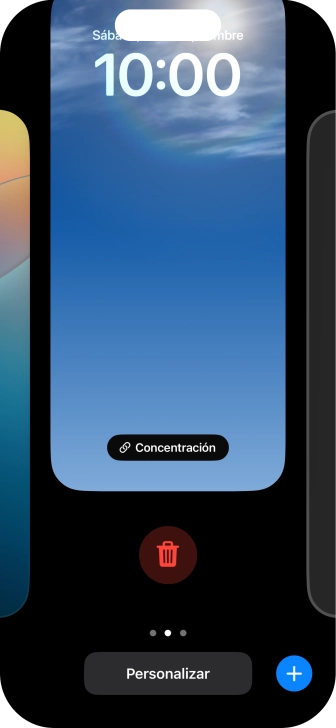 Pulsa el icono de eliminar.