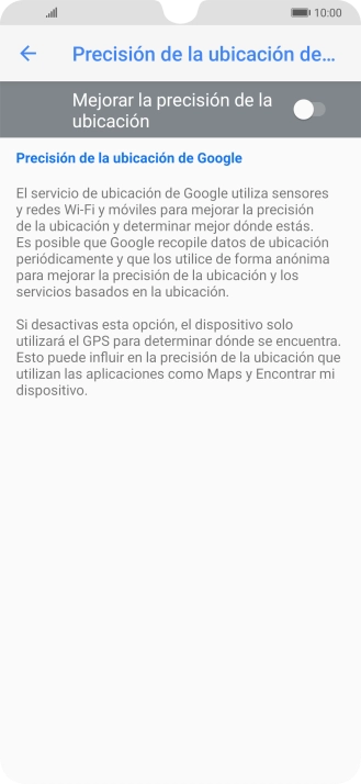 Si pulsas el indicador junto a 