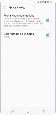 Pulsa la tecla de inicio para terminar y regresar a la pantalla de inicio.