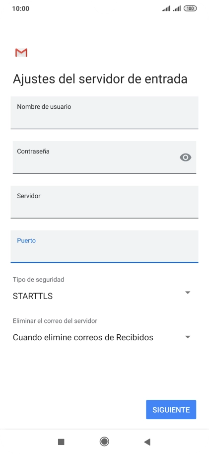 Pulsa la lista desplegable bajo 