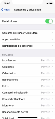 Pulsa la flecha hacia la izquierda.