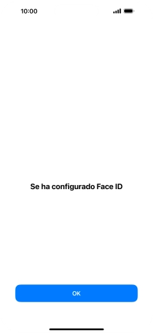 Pulsa OK. Si no has añadido anteriormente un código de seguridad, tendrás que introducir un código de libre elección dos veces consecutivas.