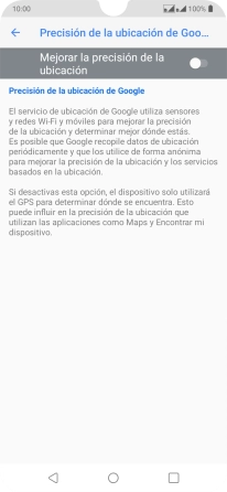 Pulsa el indicador junto a 