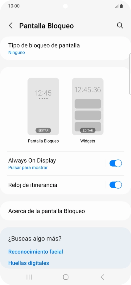 Pulsa la tecla de inicio para terminar y regresar a la pantalla de inicio.