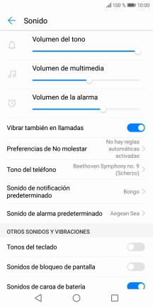 Pulsa la tecla de inicio para terminar y regresar a la pantalla de inicio.