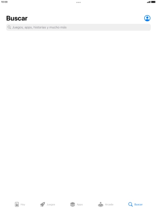 Pulsa en el campo de búsqueda.