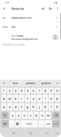 Pulsa el contacto deseado.