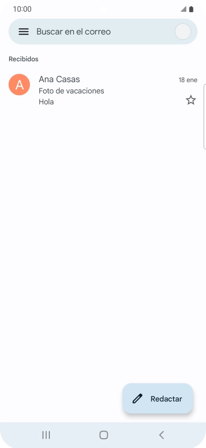 Pulsa el icono de perfil.
