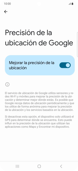 Si pulsas el indicador junto a 