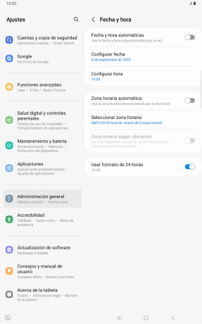 Pulsa el indicador junto a 