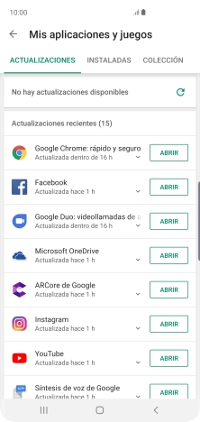 Pulsa INSTALADAS.