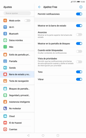 Pulsa el indicador junto a 
