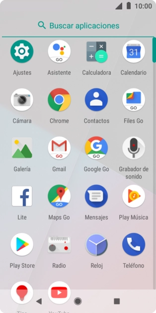 Pulsa Contactos.