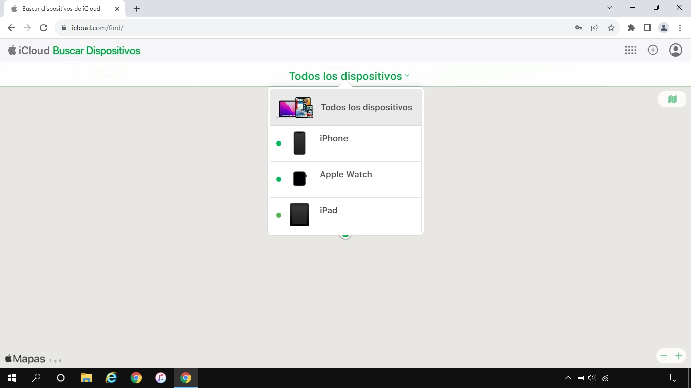 Haz clic en el nombre de tu teléfono.