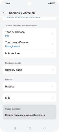 Pulsa Tono de llamada.