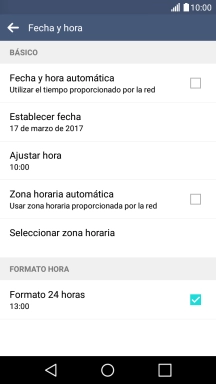 Pulsa el indicador junto a 