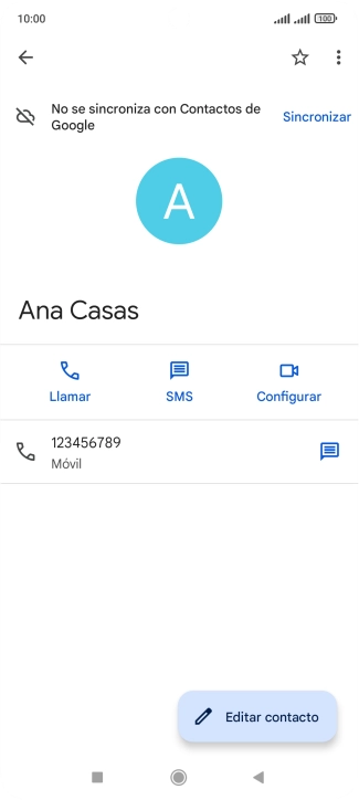 Pulsa la tecla de inicio para terminar y regresar a la pantalla de inicio.