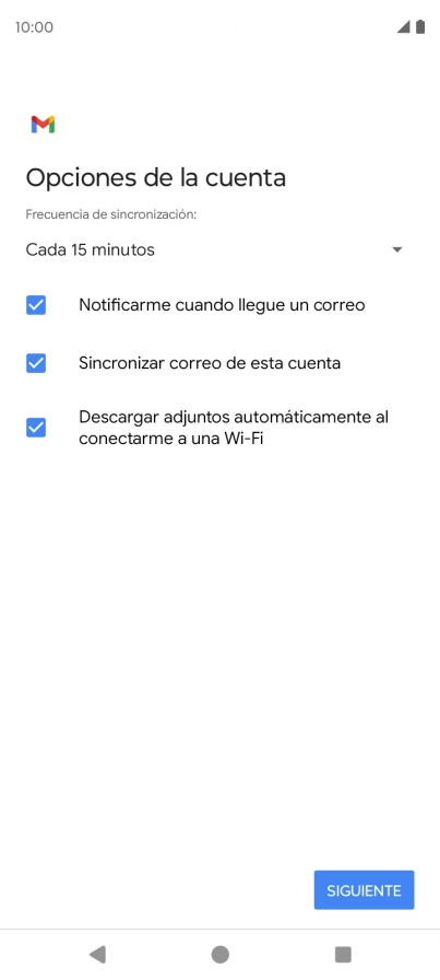 Pulsa la lista desplegable bajo 