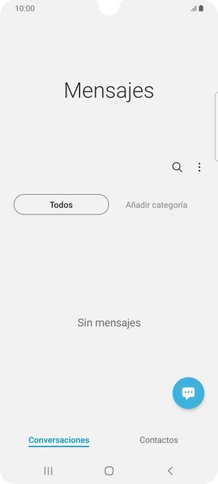 Pulsa el icono de menú.