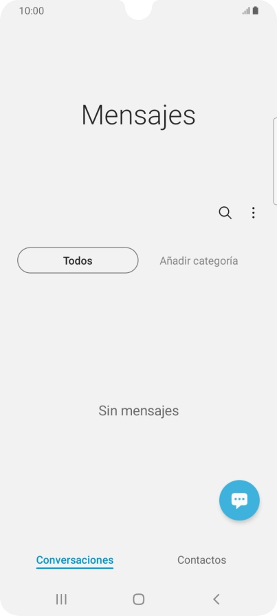 Pulsa el icono de menú.