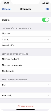 Pulsa SMTP.