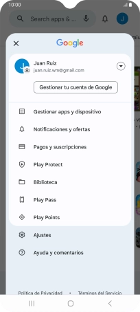 Pulsa Ajustes.