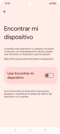 Pulsa el indicador junto a 