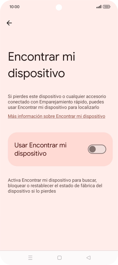 Pulsa el indicador junto a 